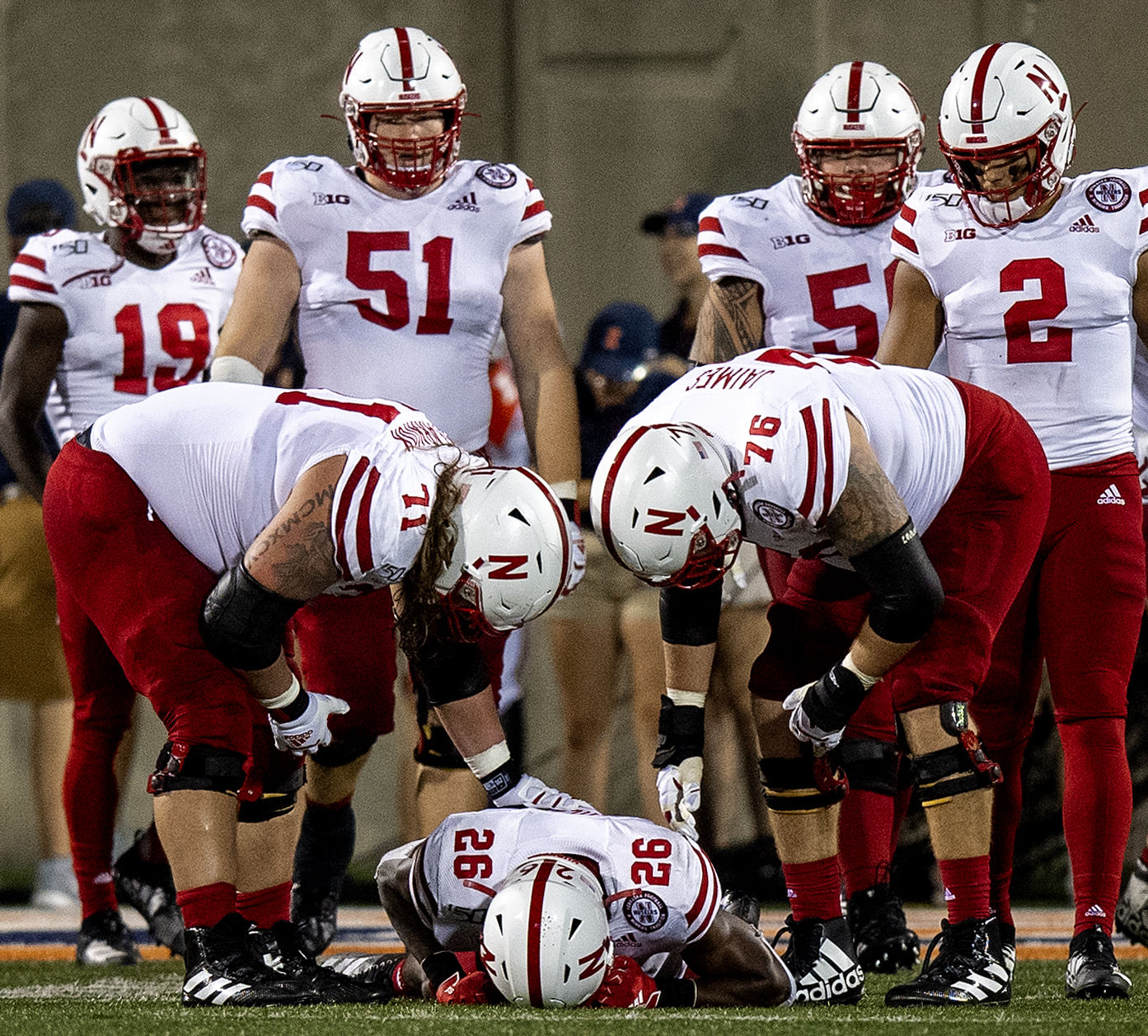 Nebraska vs. Illinois, 9.21